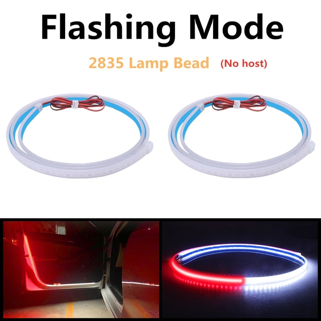 Red Neon Door Light CarGlow