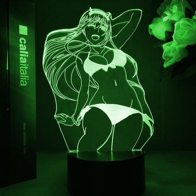 Alluring Ecchi Girl AnimeGlow - Top #3 - WarmGlow Lights