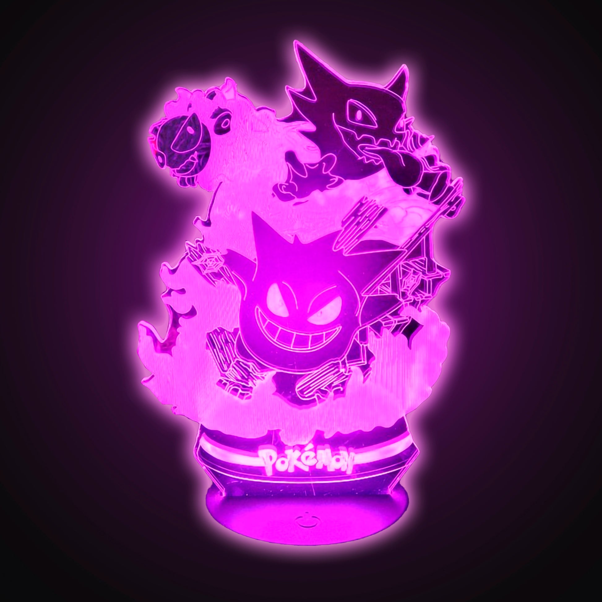Gengar Evolve PokeGlow LED RGB - Top #1 - WarmGlow Lights