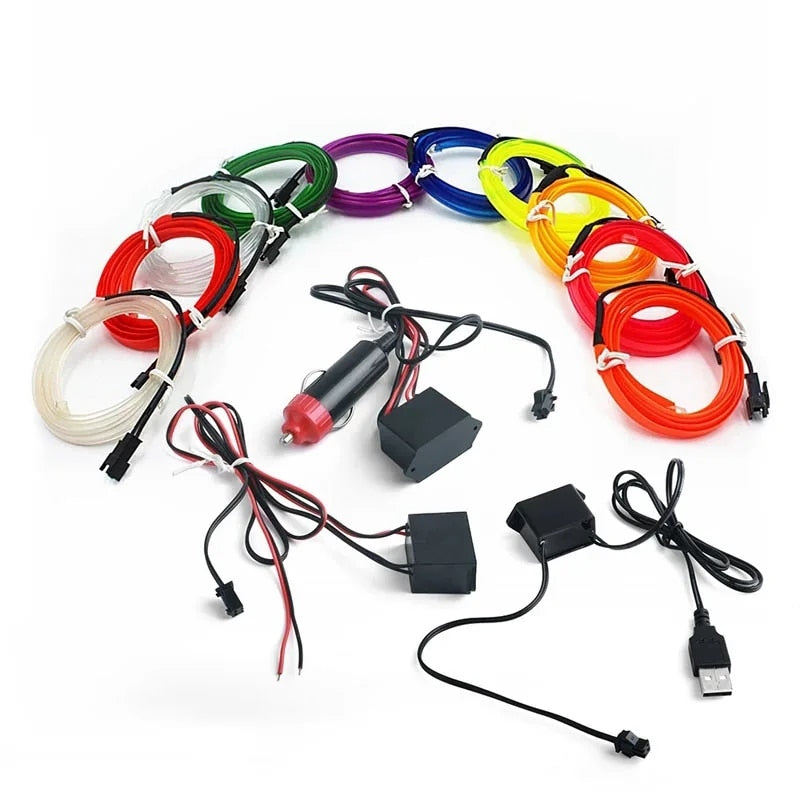 Neon Ray Light CarGlow