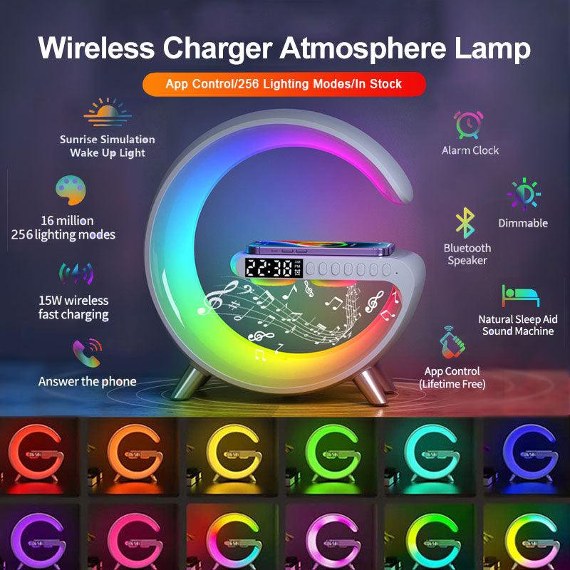 G Shaped LED Lamp - WarmGlow Lights