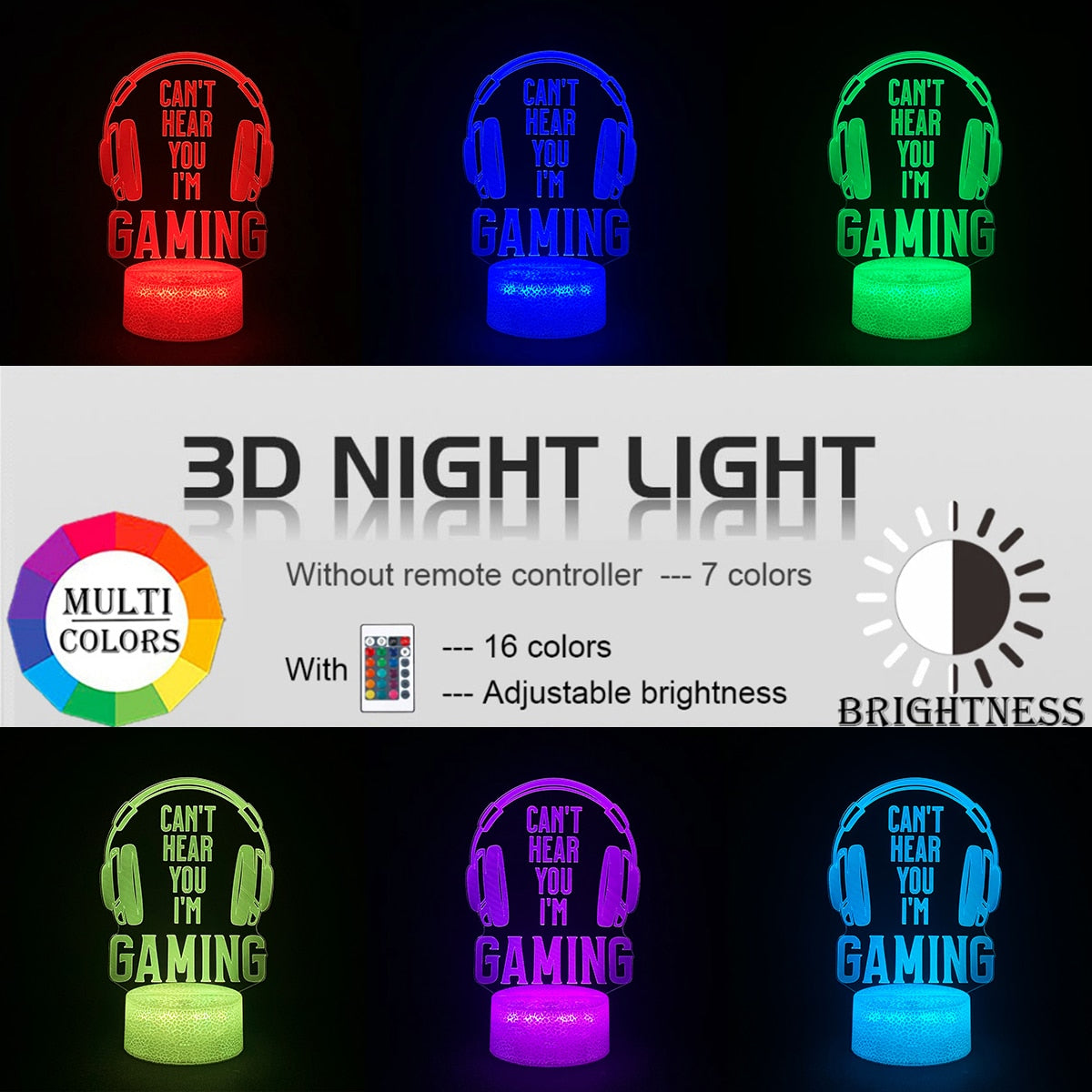 Nighttime Gaming ShapeGlow - Top #7