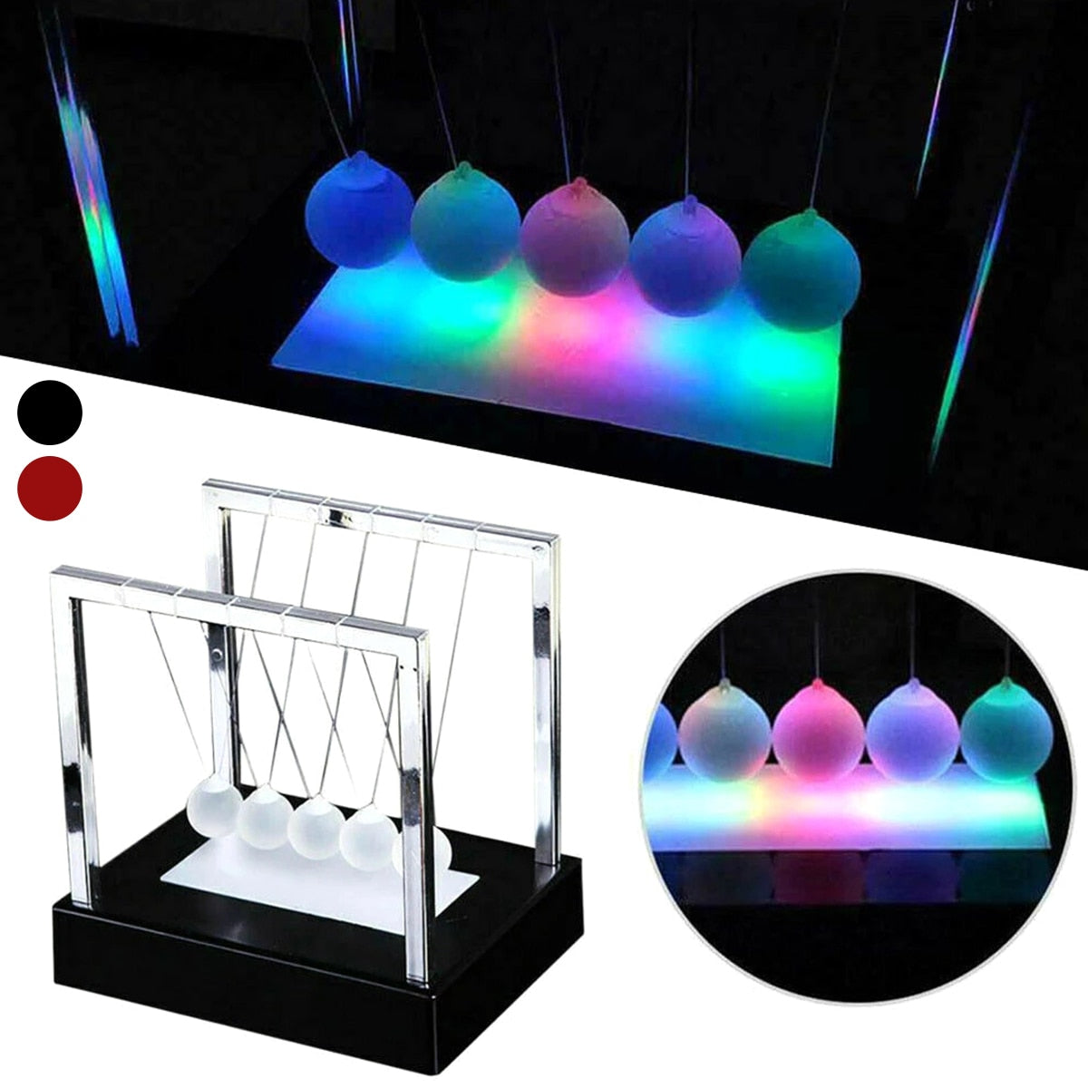 Newton's Stage Pendulum Light Dynamic Glow