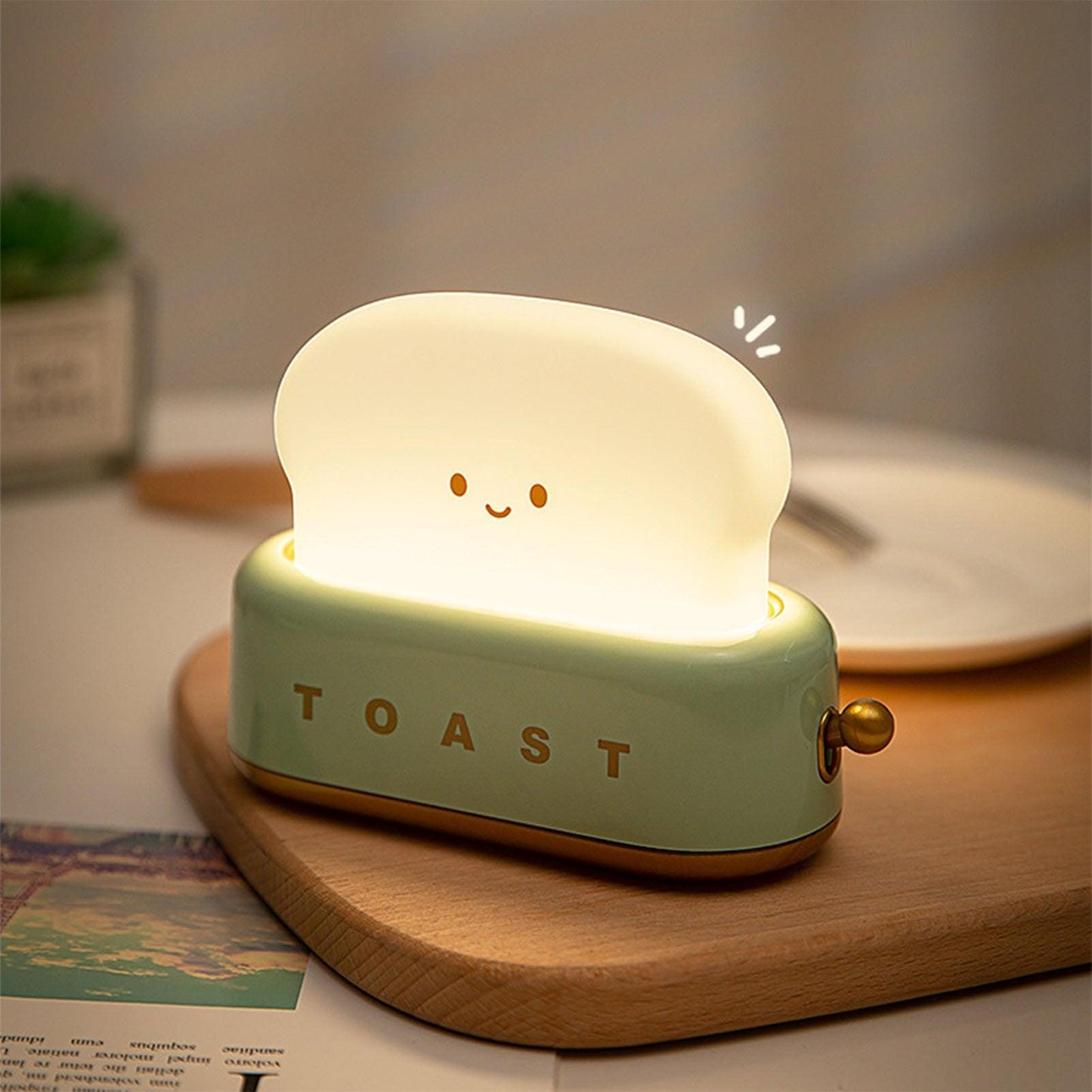 Bread Toast Kuki Night Light WarmGlow - Top #8 - WarmGlow Lights