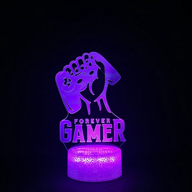 Nighttime Gaming ShapeGlow - Top #7 - WarmGlow Lights