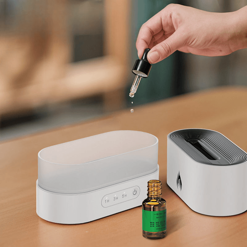 Flame Humidifier Diffuser - WarmGlow Lights
