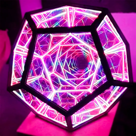 Infinite Geometry Galaxy Space Dynamic Glow