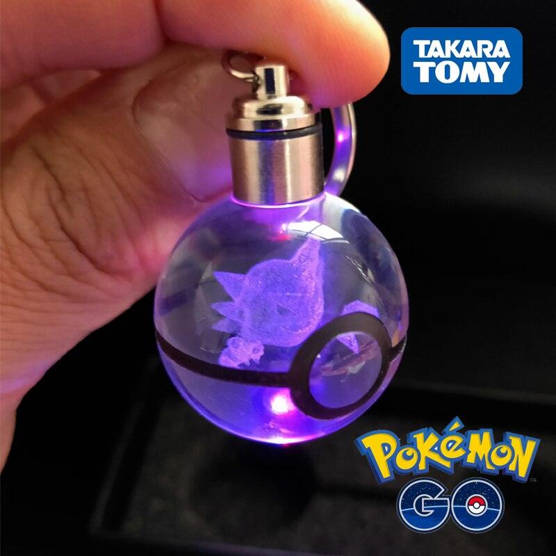 Crystal Keychain Light PokeGlow - Top #2 - WarmGlow Lights
