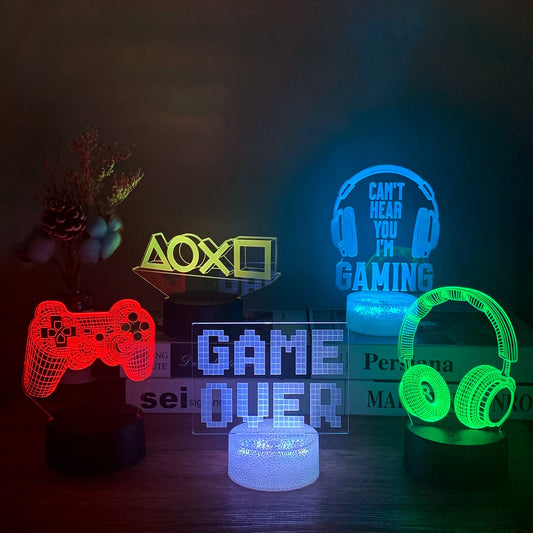 Nighttime Gaming ShapeGlow - Top #7 - WarmGlow Lights