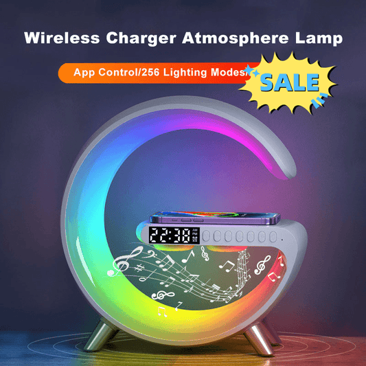 G Shaped LED Lamp - WarmGlow Lights